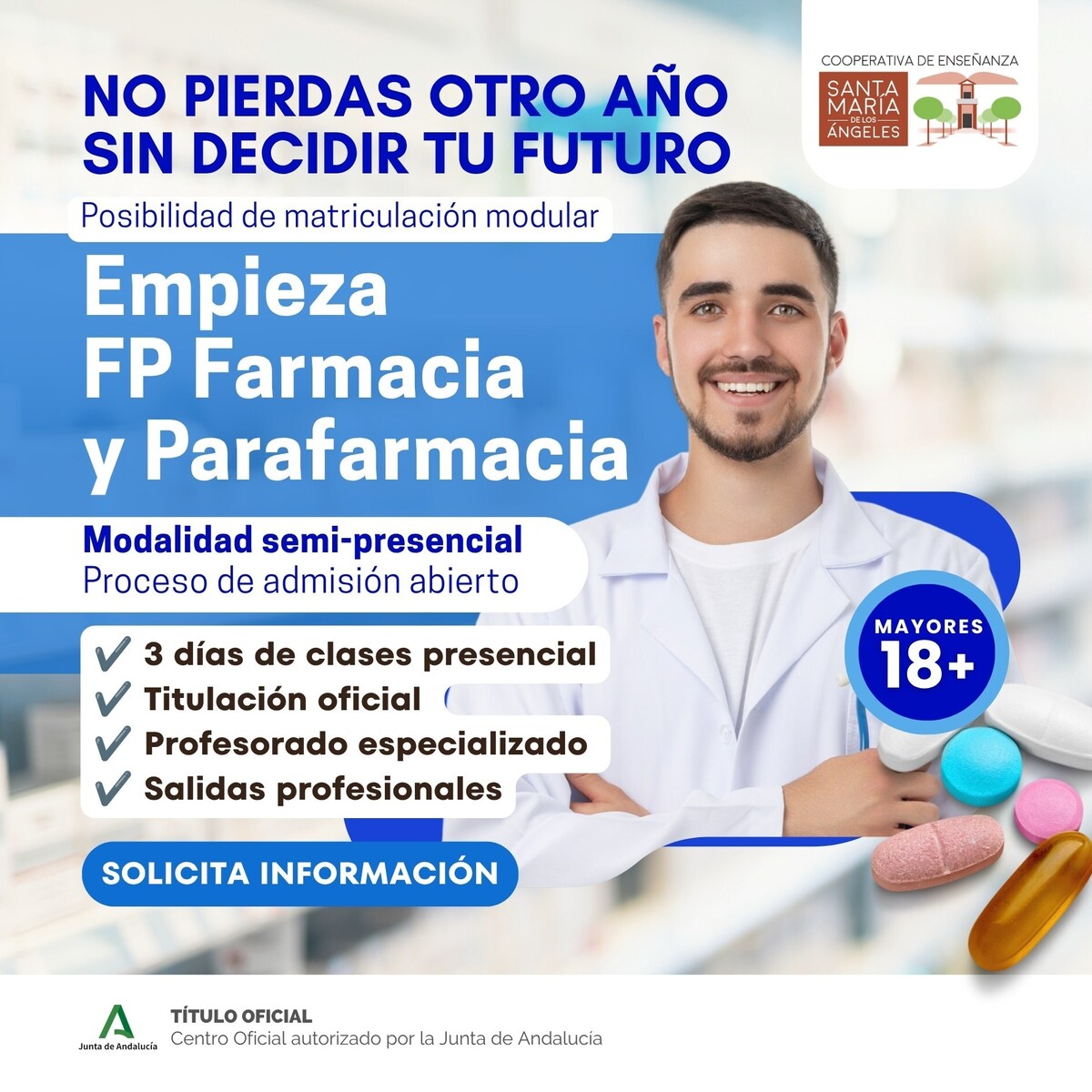 Farmacia_Privada26 Estudia Farmacia y parafarmacia semipresencial en Málaga grado medio